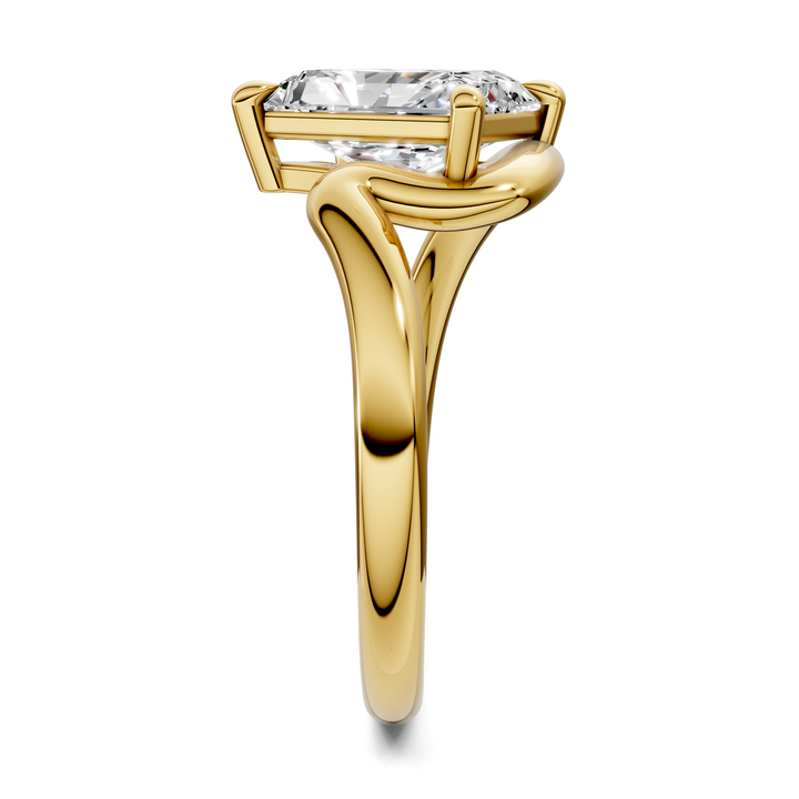 Shelley Sculptural Solitaire Ring