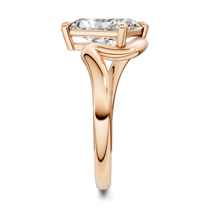Shelley Sculptural Solitaire Ring