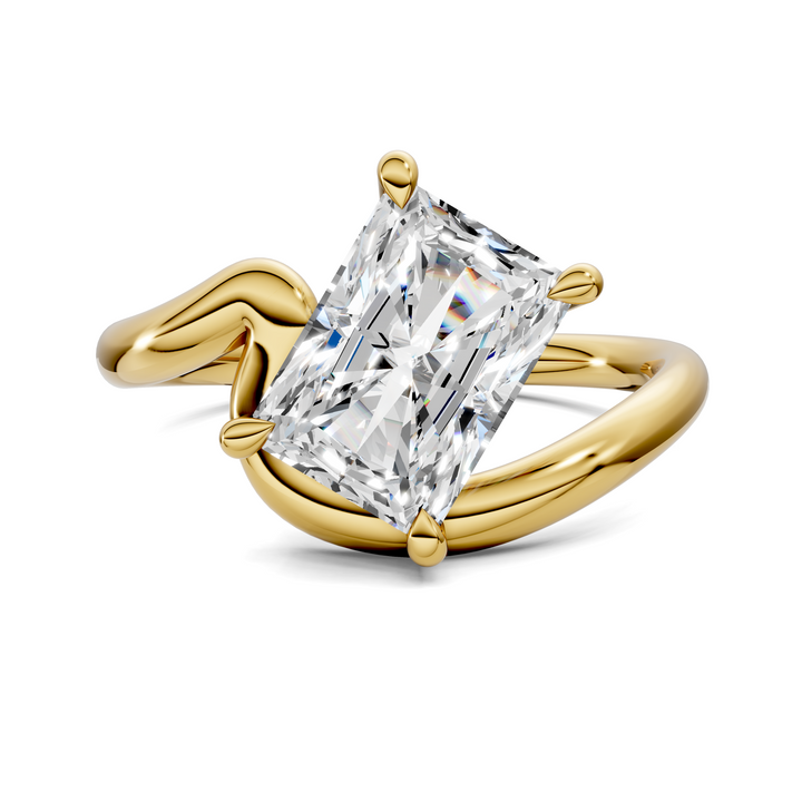 Shelley Sculptural Solitaire Ring