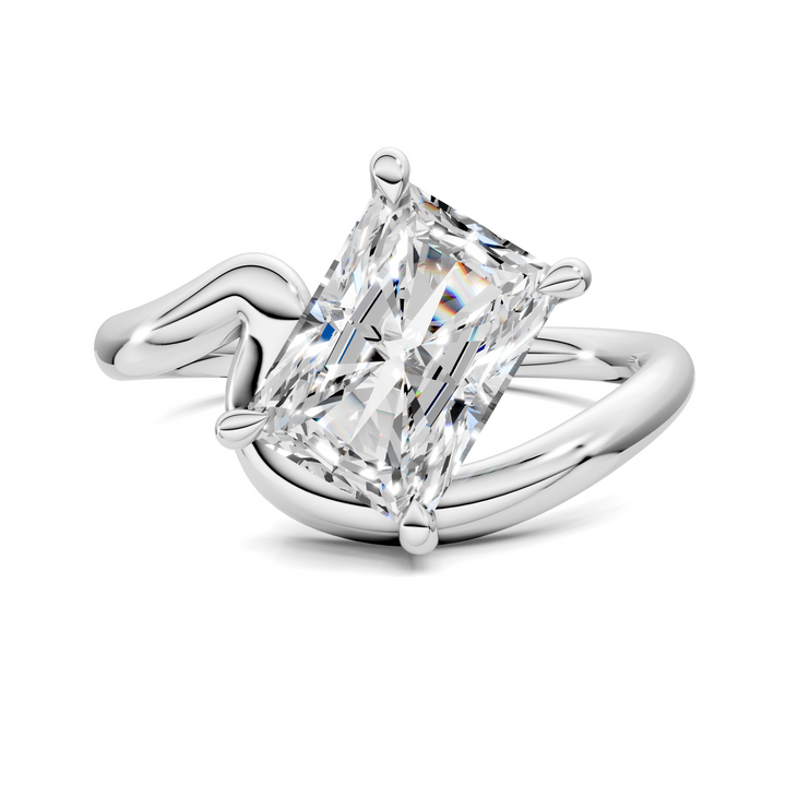 Shelley Sculptural Solitaire Ring