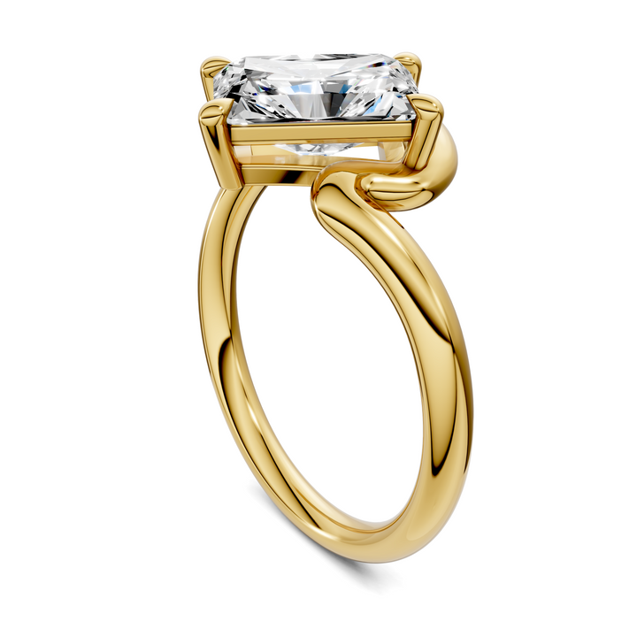 Shelley Sculptural Solitaire Ring