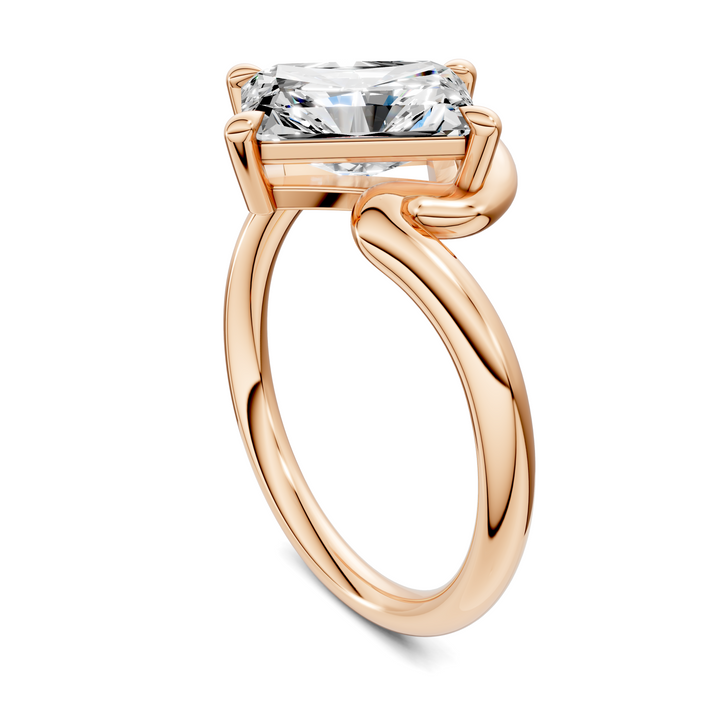 Shelley Sculptural Solitaire Ring