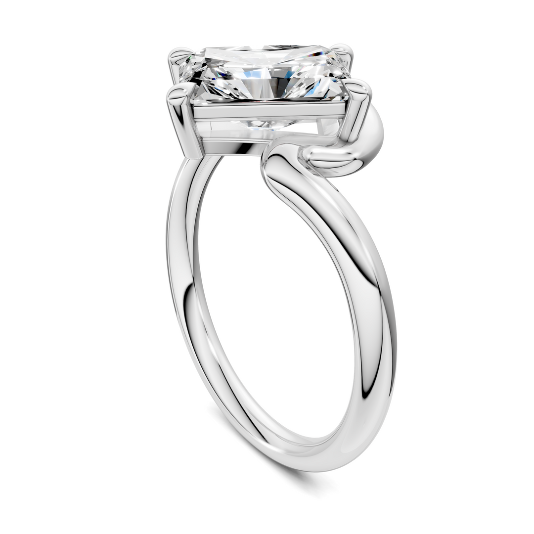 Shelley Sculptural Solitaire Ring