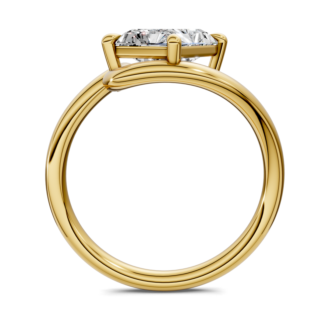 Shelley Sculptural Solitaire Ring