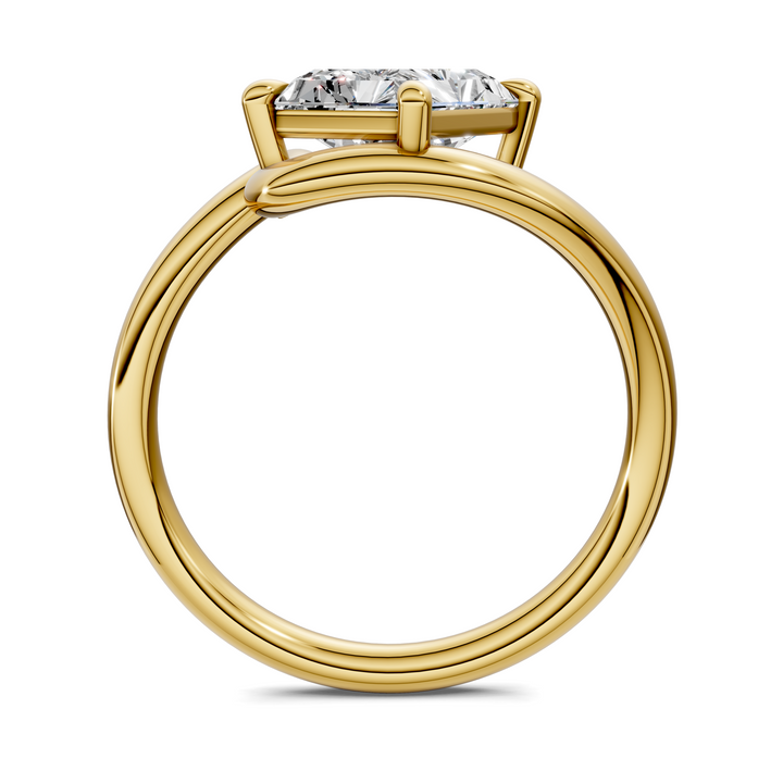 Shelley Sculptural Solitaire Ring