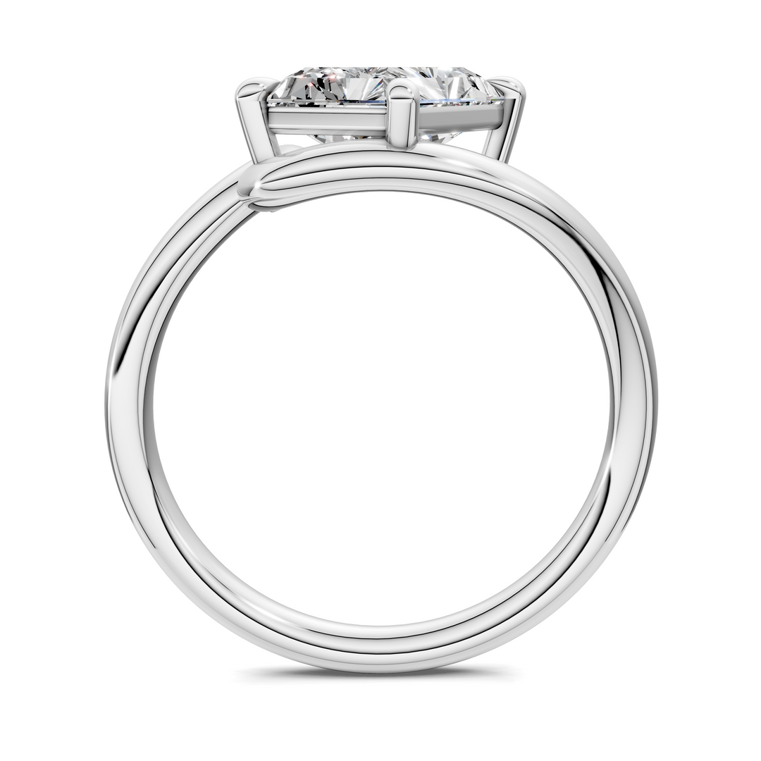 Shelley Sculptural Solitaire Ring