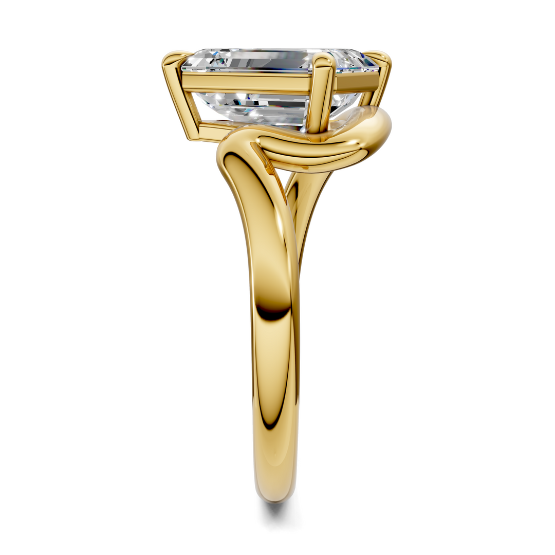 Shelley Sculptural Solitaire Ring