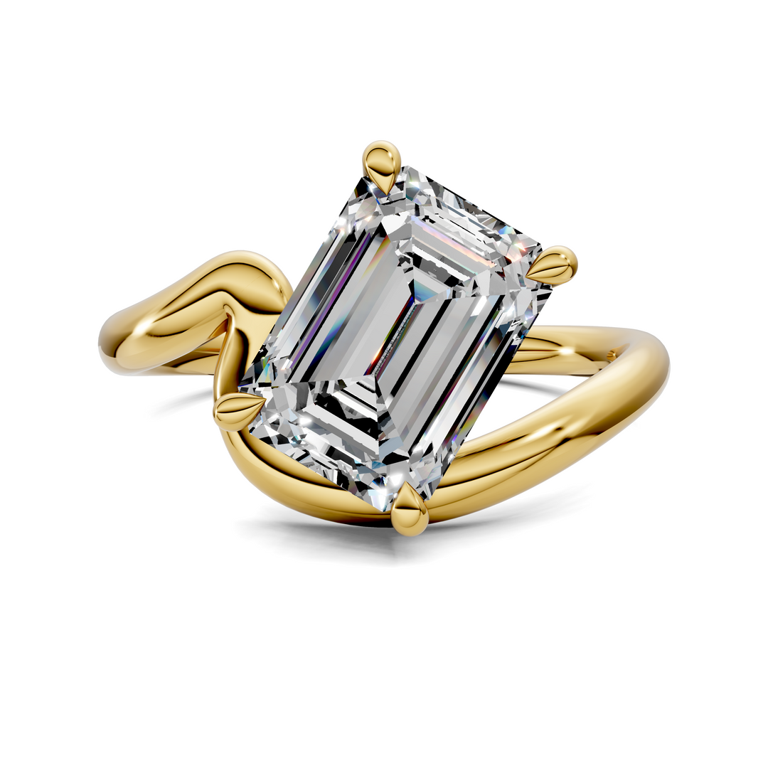Shelley Sculptural Solitaire Ring