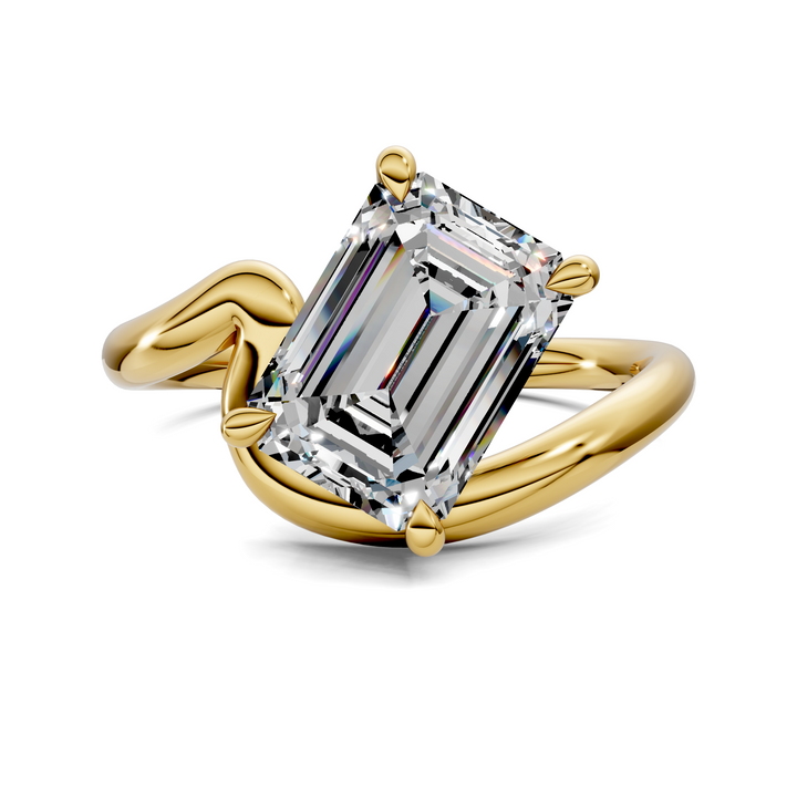 Shelley Sculptural Solitaire Ring