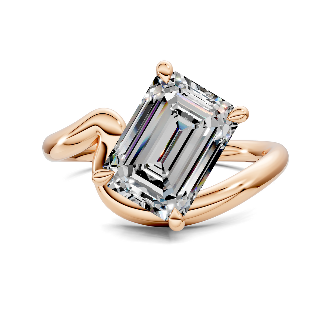 Shelley Sculptural Solitaire Ring