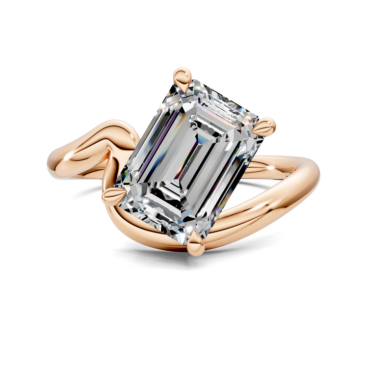 Shelley Sculptural Solitaire Ring