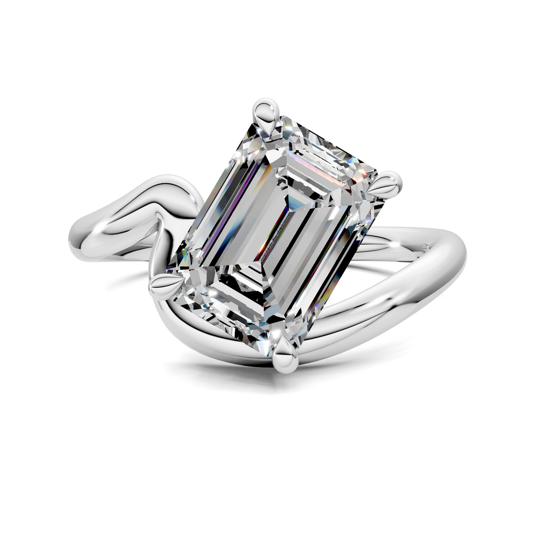 Shelley Sculptural Solitaire Ring