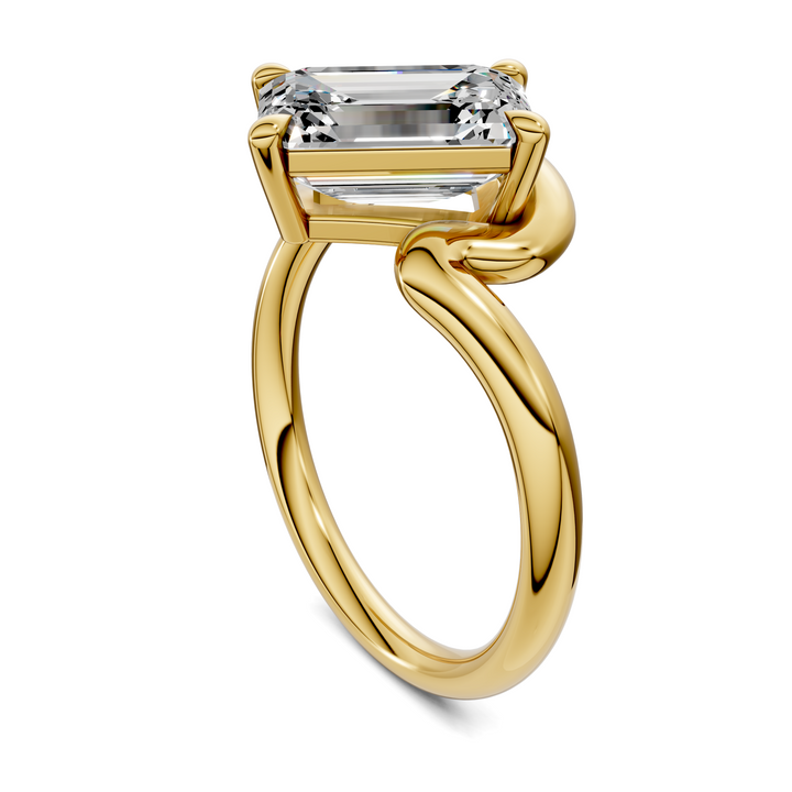 Shelley Sculptural Solitaire Ring