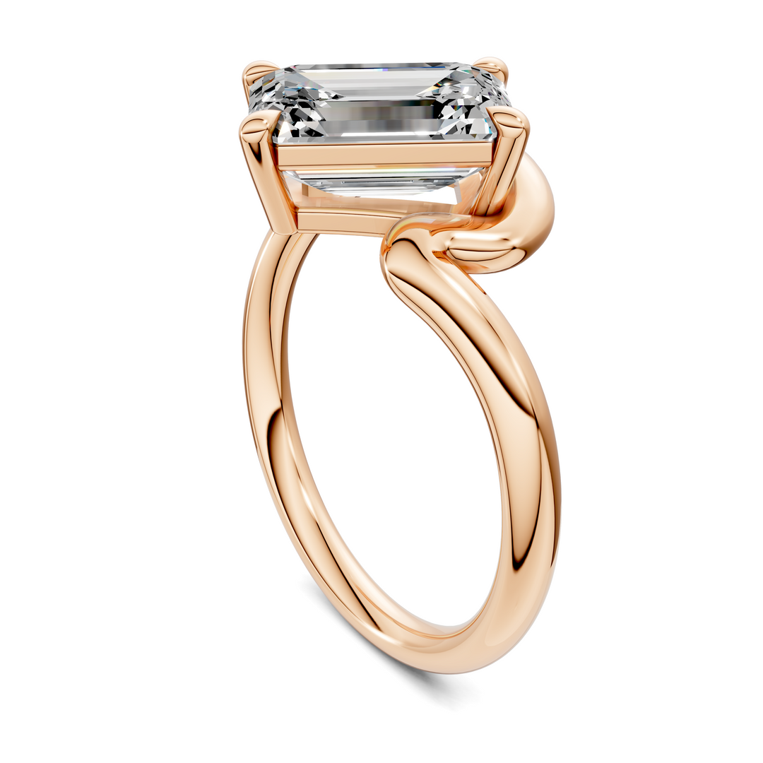 Shelley Sculptural Solitaire Ring