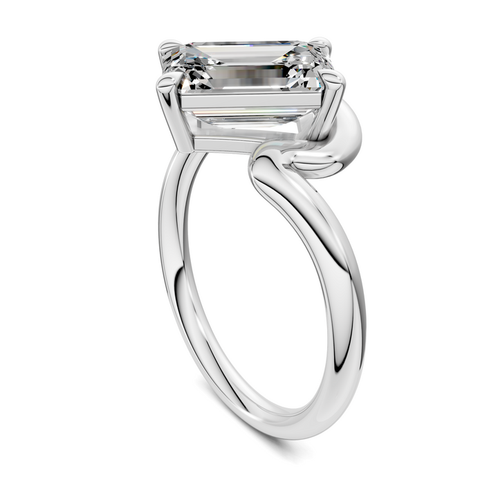 Shelley Sculptural Solitaire Ring