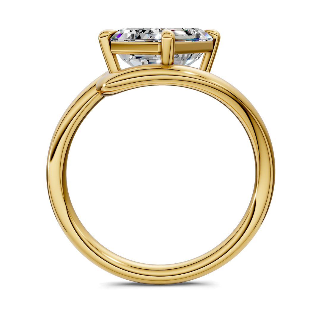 Shelley Sculptural Solitaire Ring