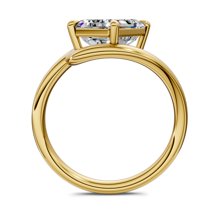Shelley Sculptural Solitaire Ring