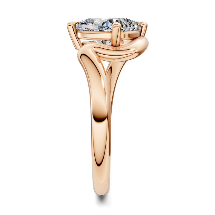 Shelley Sculptural Solitaire Ring