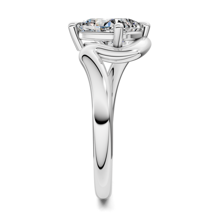 Shelley Sculptural Solitaire Ring