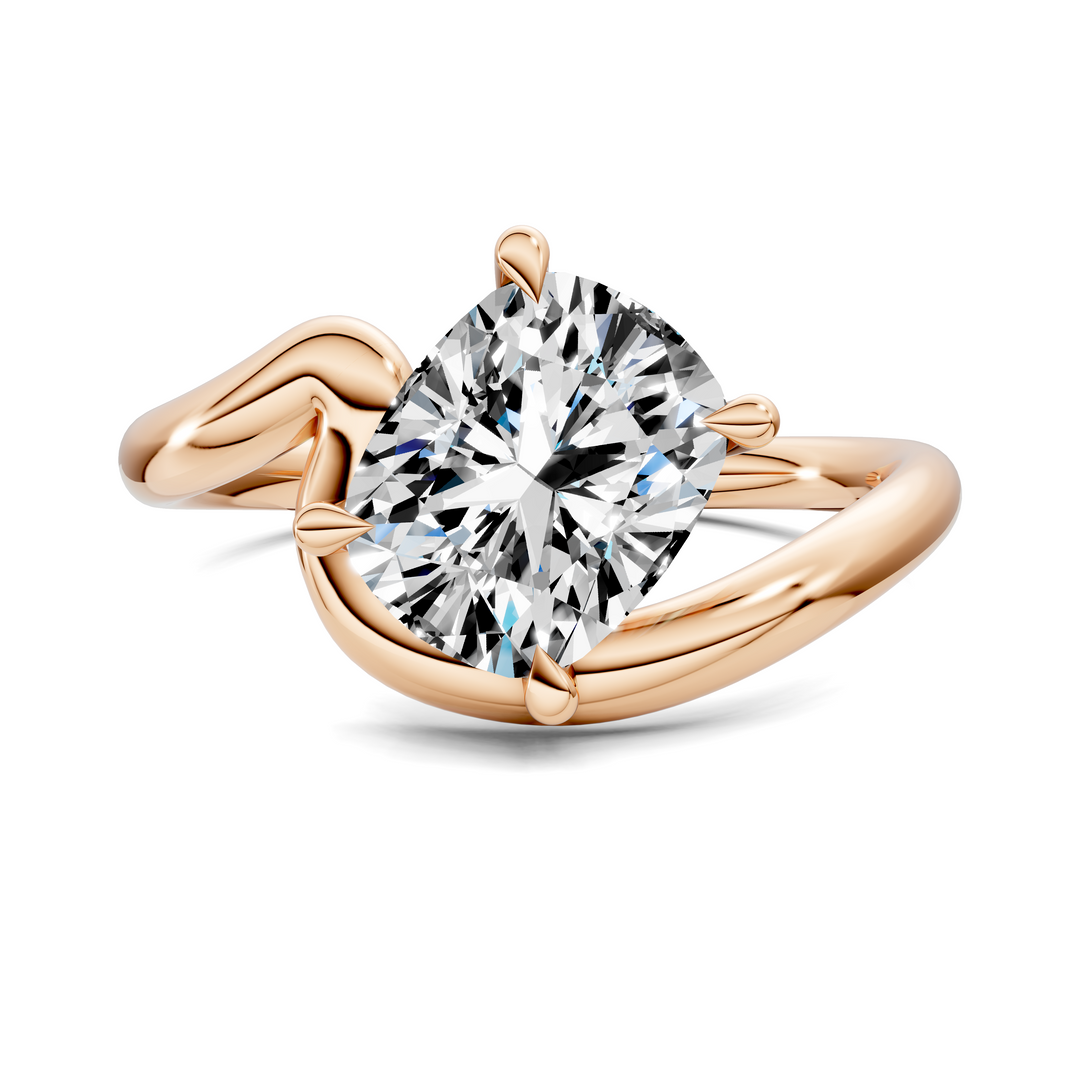 Shelley Sculptural Solitaire Ring