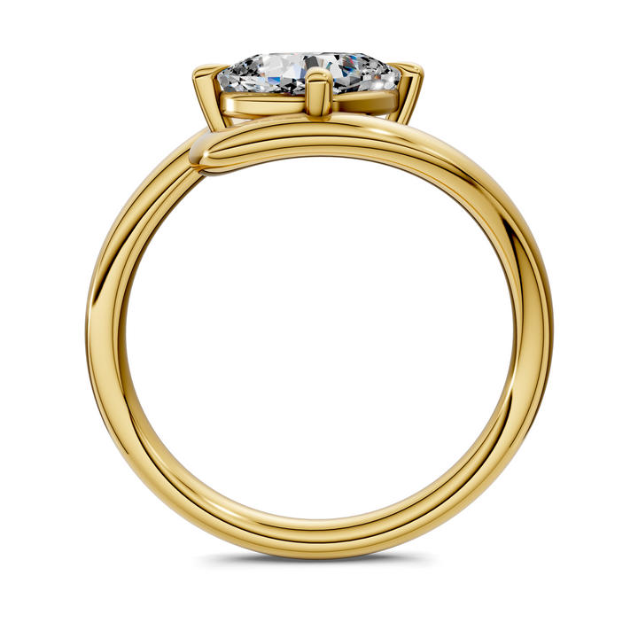 Shelley Sculptural Solitaire Ring