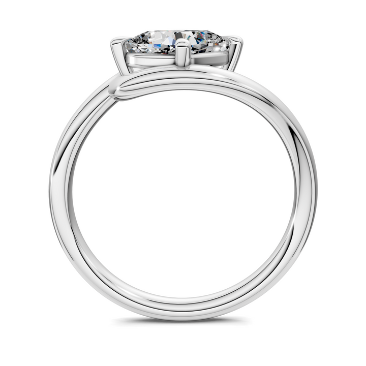 Shelley Sculptural Solitaire Ring