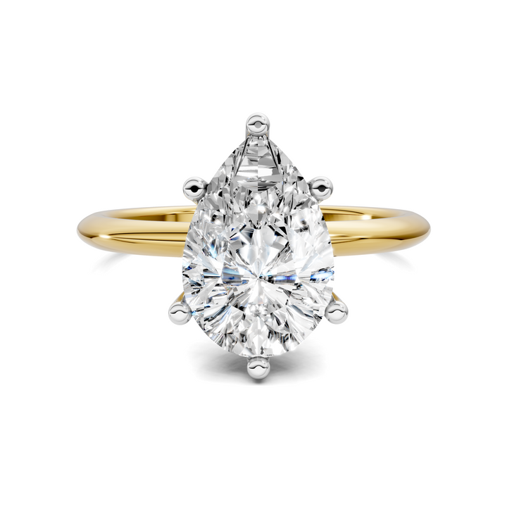 Sally Two-Tone Solitaire Ring Setting