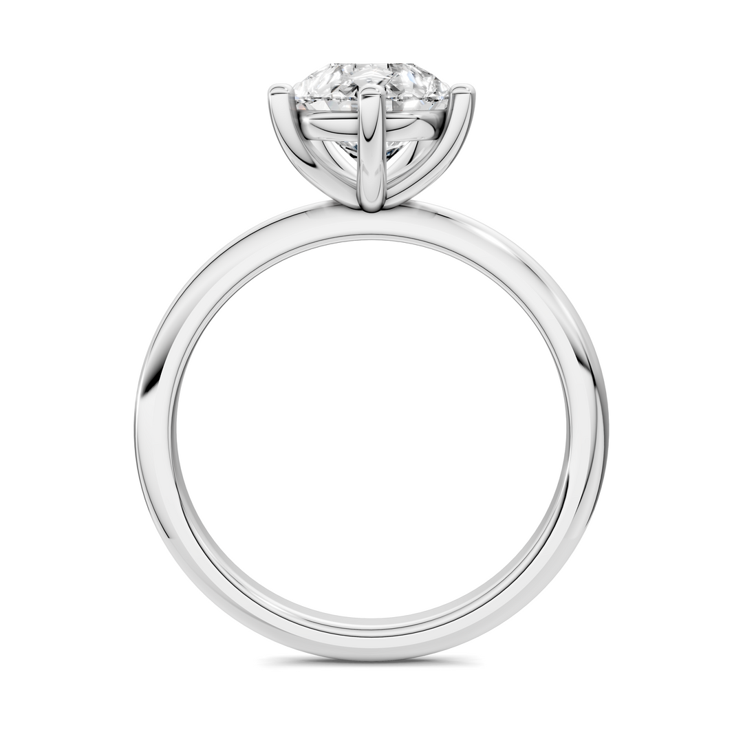 Sally Two-Tone Solitaire Ring