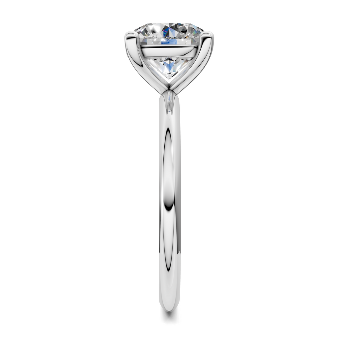 Sally Two-Tone Solitaire Ring