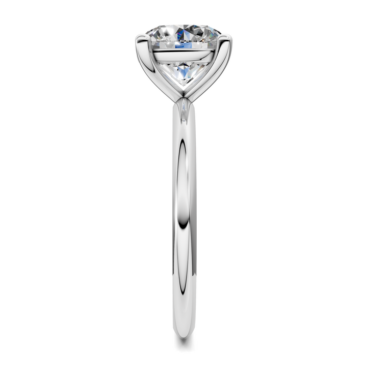 Sally Two-Tone Solitaire Ring