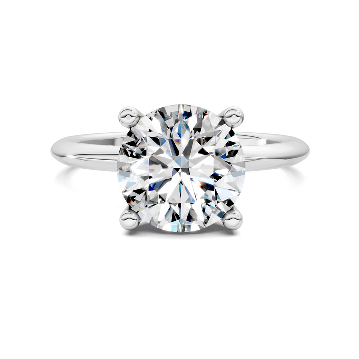 Sally Two-Tone Solitaire Ring