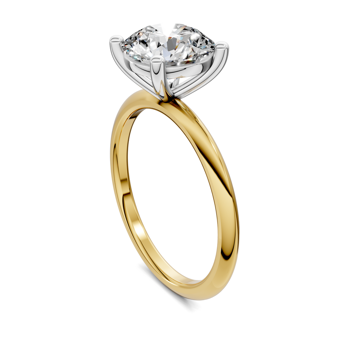 Sally Two-Tone Solitaire Ring Setting