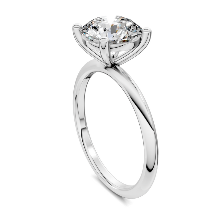 Sally Two-Tone Solitaire Ring