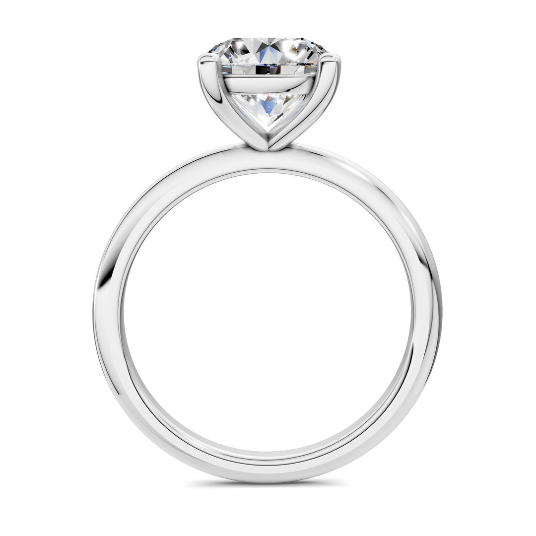 Sally Two-Tone Solitaire Ring