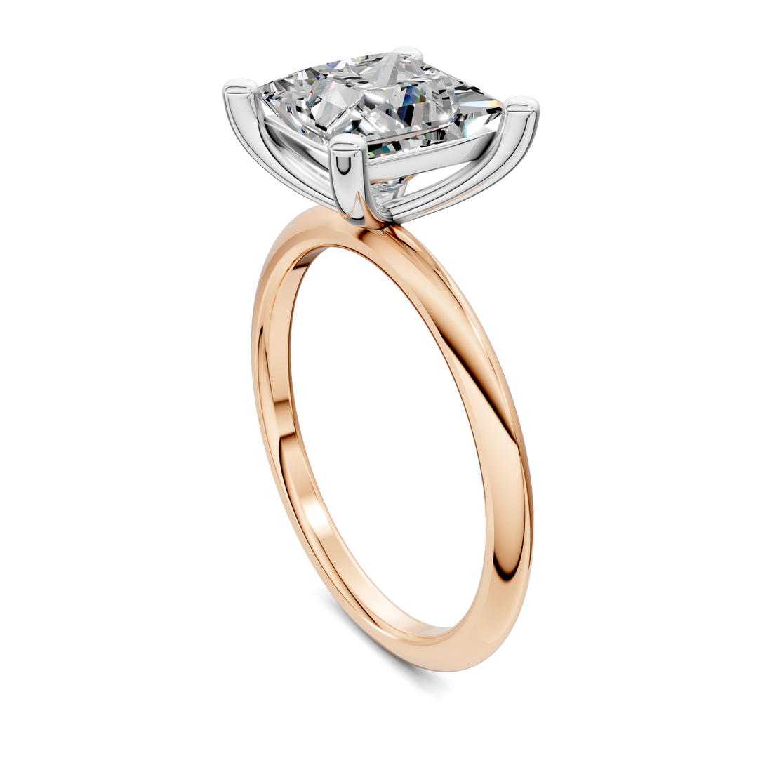 Sally Two-Tone Solitaire Ring Setting