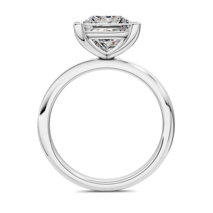 Sally Two-Tone Solitaire Ring