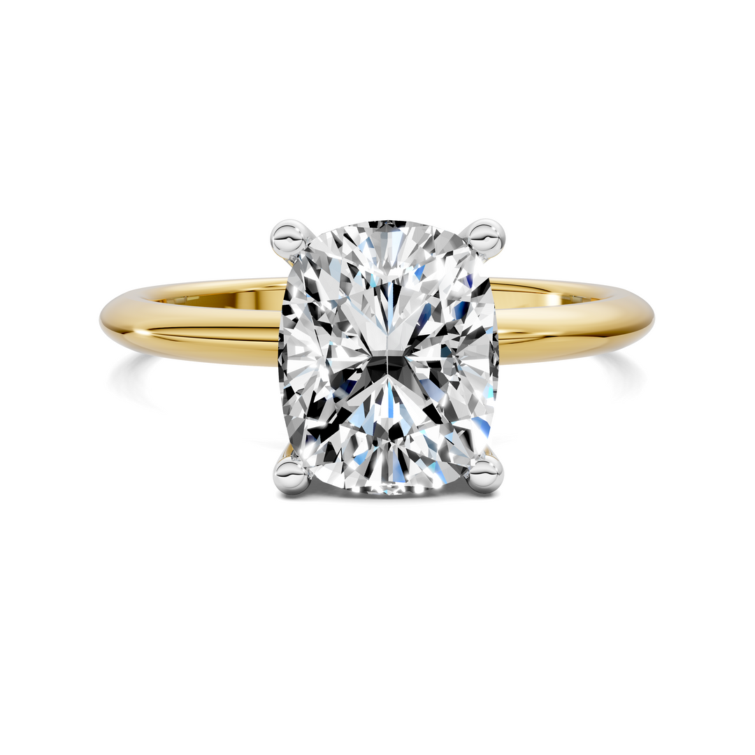 Sally Two-Tone Solitaire Ring Setting