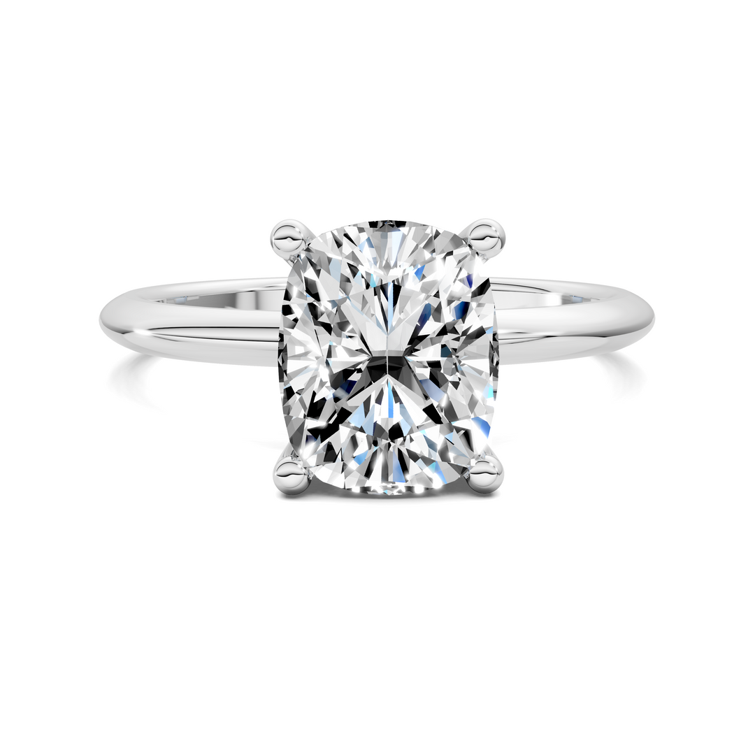 Sally Two-Tone Solitaire Ring