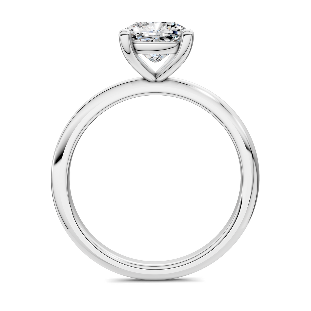 Sally Two-Tone Solitaire Ring