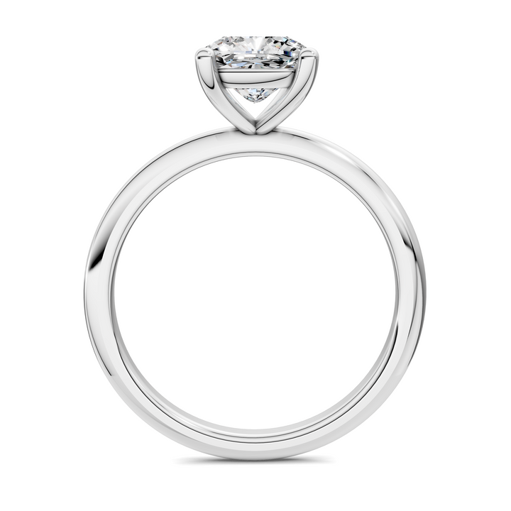 Sally Two-Tone Solitaire Ring