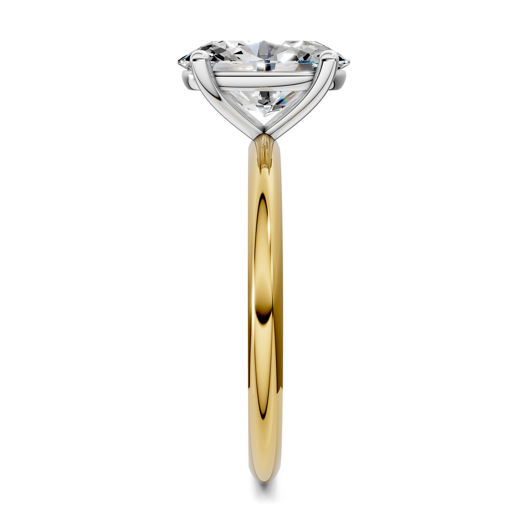 Sally Two-Tone Solitaire Ring Setting