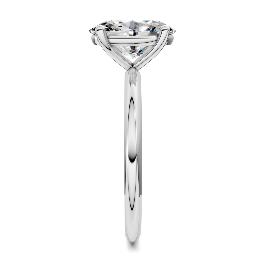 Sally Two-Tone Solitaire Ring