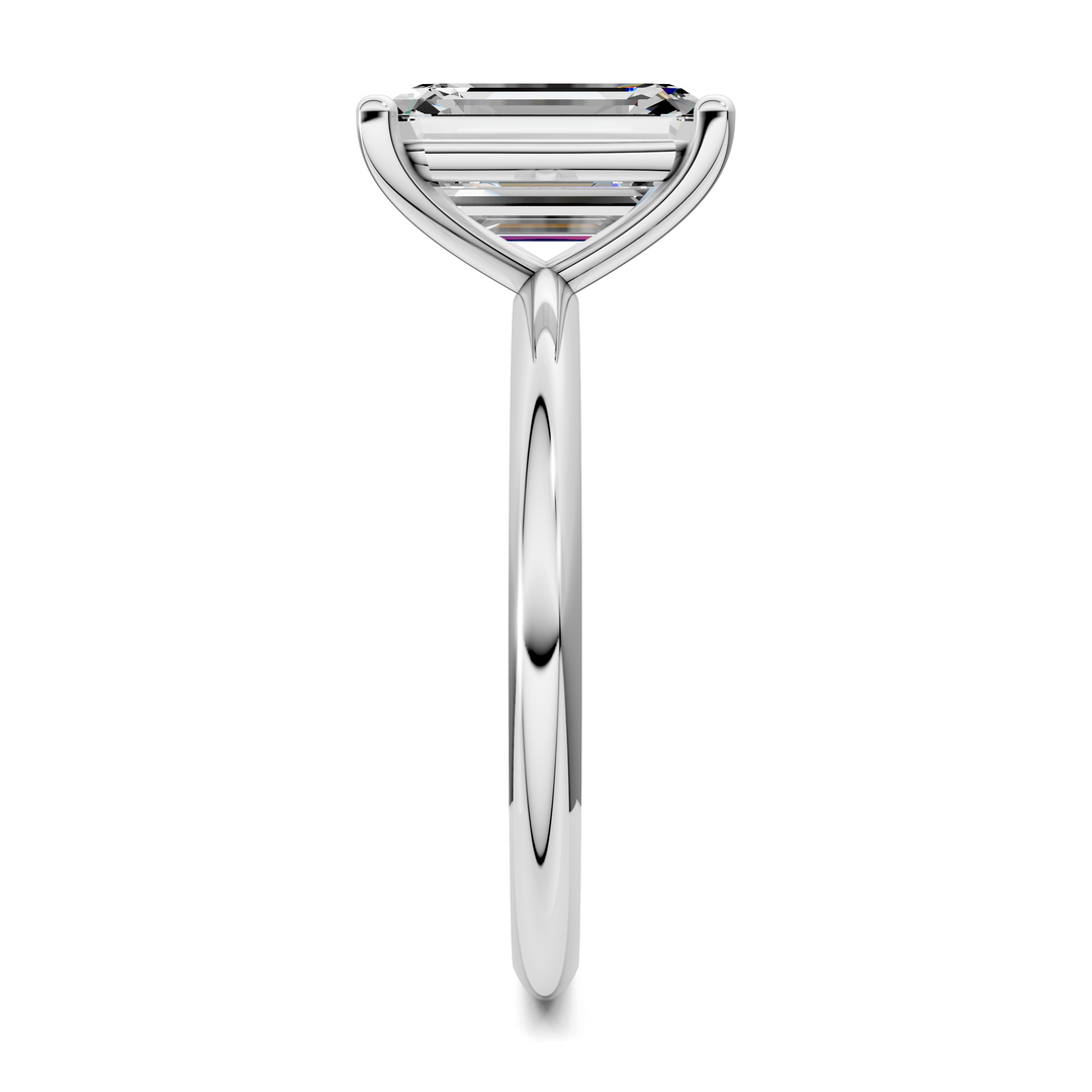Sally Two-Tone Solitaire Ring