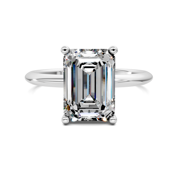 Sally Two-Tone Solitaire Ring