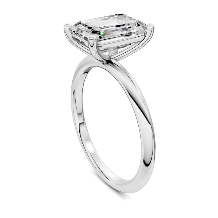 Sally Two-Tone Solitaire Ring