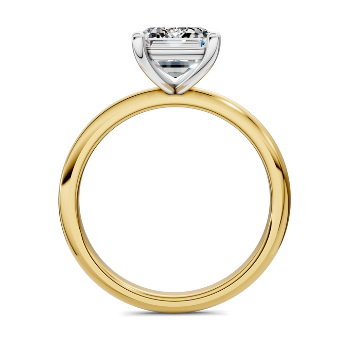 Sally Two-Tone Solitaire Ring