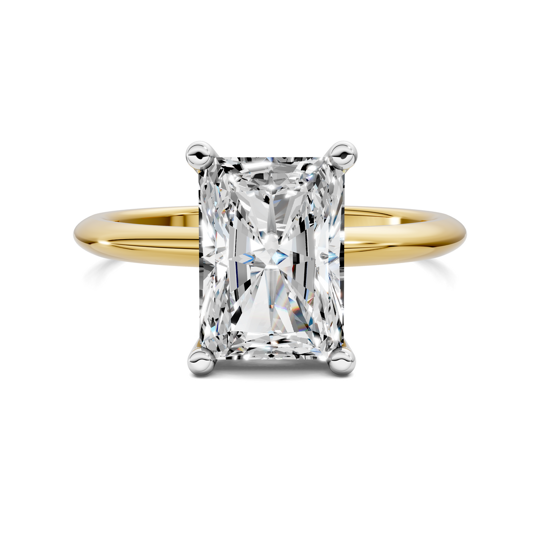 Sally Two-Tone Solitaire Ring Setting