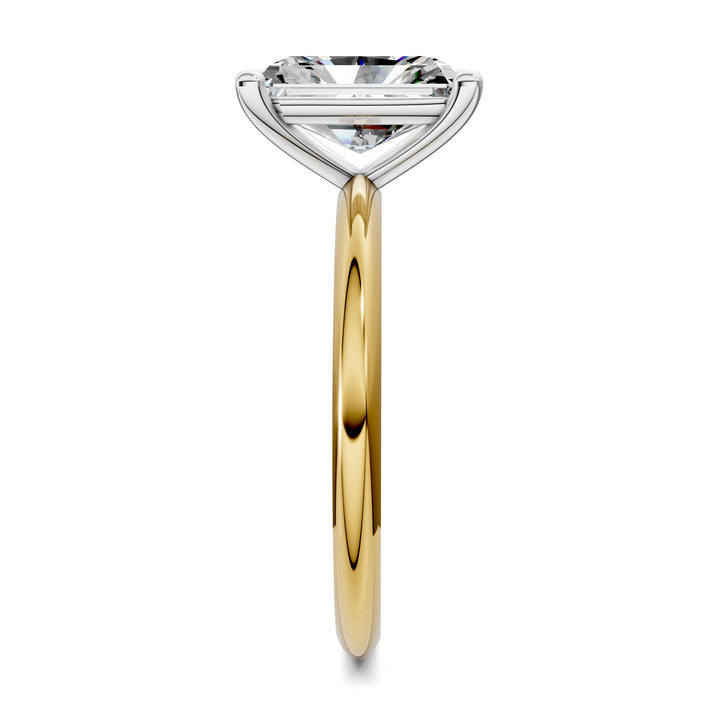 Sally Two-Tone Solitaire Ring