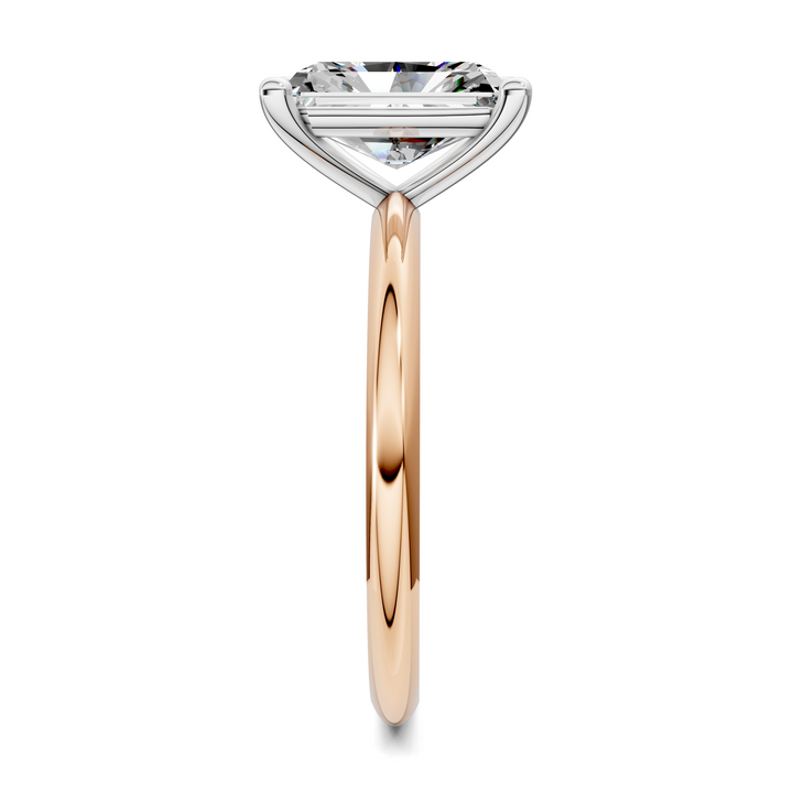 Sally Two-Tone Solitaire Ring