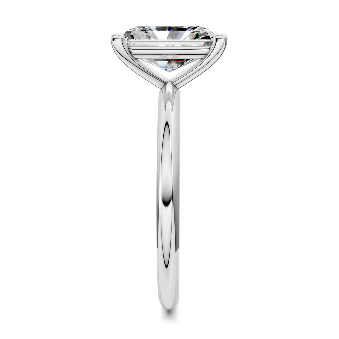 Sally Two-Tone Solitaire Ring
